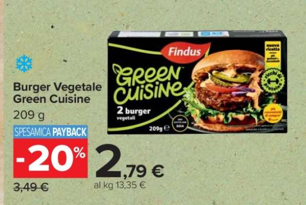 Burger Vegetale Green Cuisine