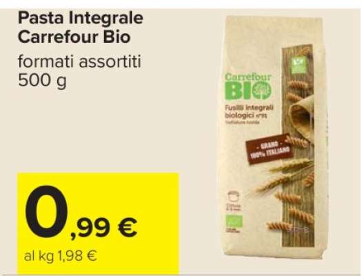 Pasta Integrale Carrefour Bio