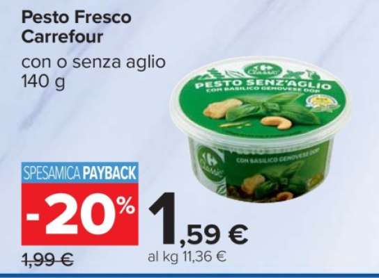 Pesto Fresco Carrefour
