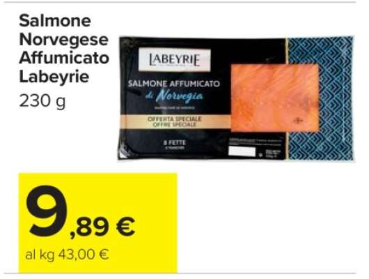 SALMONE NORVEGESE AFFUMICATO LABEYRIE