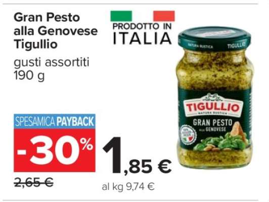 GRAN PESTO ALLA GENOVESE TIGULLIO