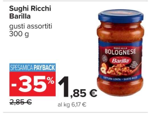 Sughi Ricchi Barilla
