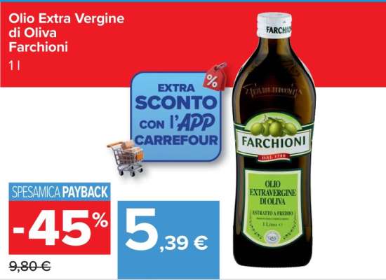 Olio Extra Vergine di Oliva Farchioni