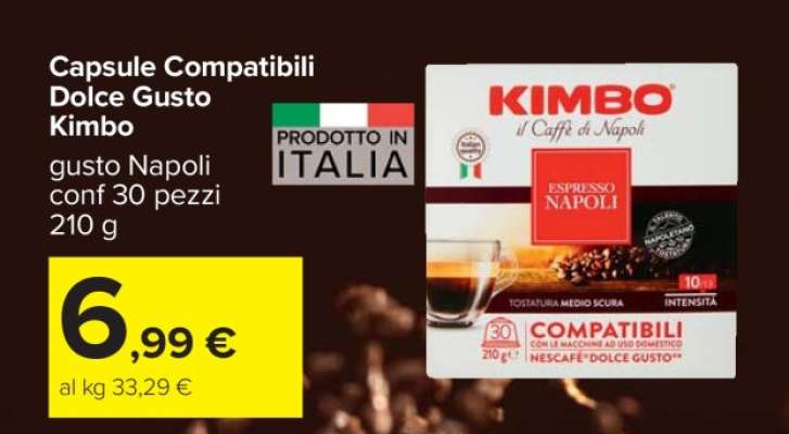 Capsule Compatibili Dolce Gusto Kimbo