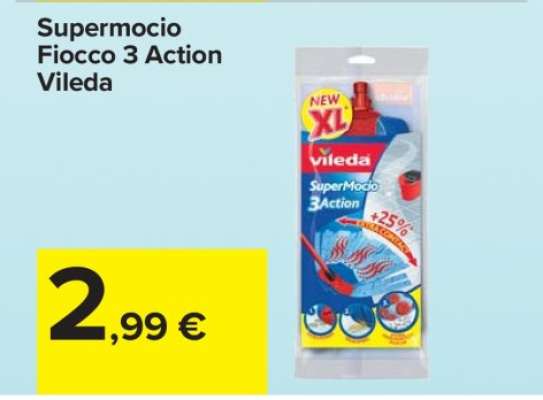 Supermocio Fiocco 3 Action Vileda