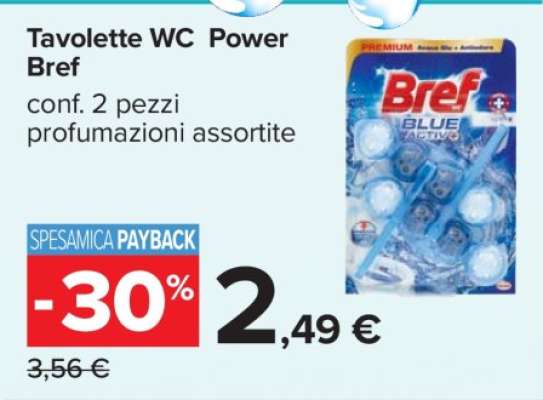 Tavolette WC Power Bref