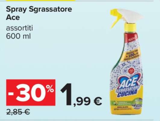 Spray Sgrassatore Ace