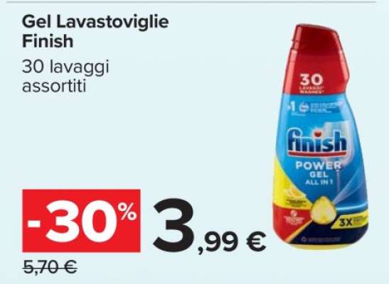 Gel Lavastoviglie Finish