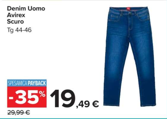 Denim Uomo Avirex Scuro
