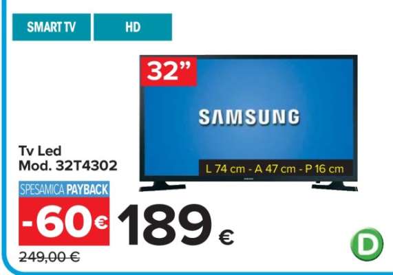 Tv Led Mod. 32T4302