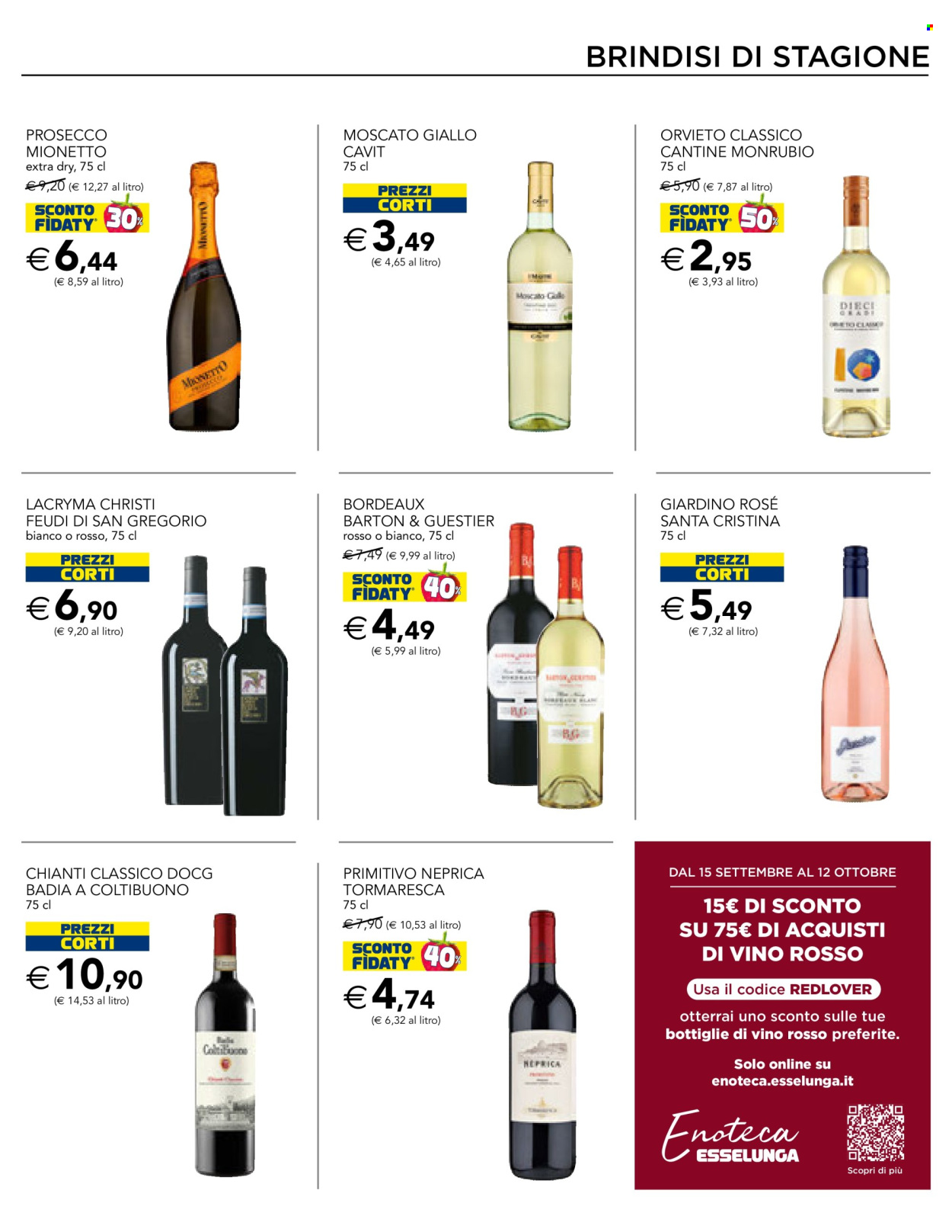 Volantino Esselunga - 26/9/2025 - 8/10/2025. Pagina 13