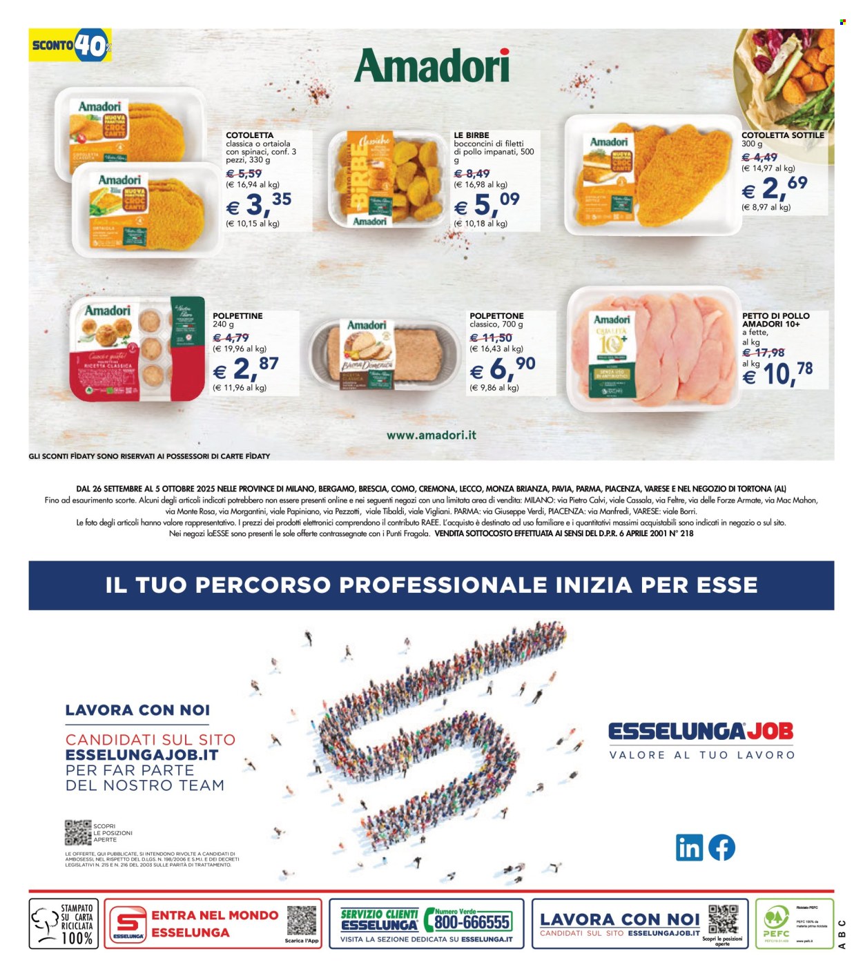Volantino Esselunga - 26/9/2025 - 5/10/2025. Pagina 29