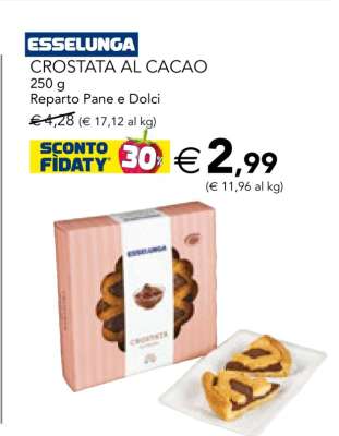 CROSTATA AL CACAO