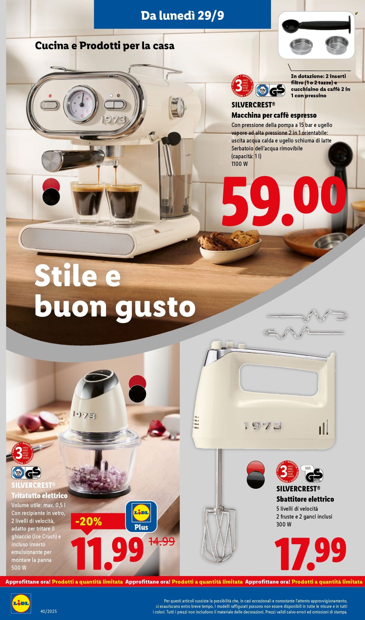 Volantino Lidl - 29/9/2025 - 5/10/2025. Pagina 36