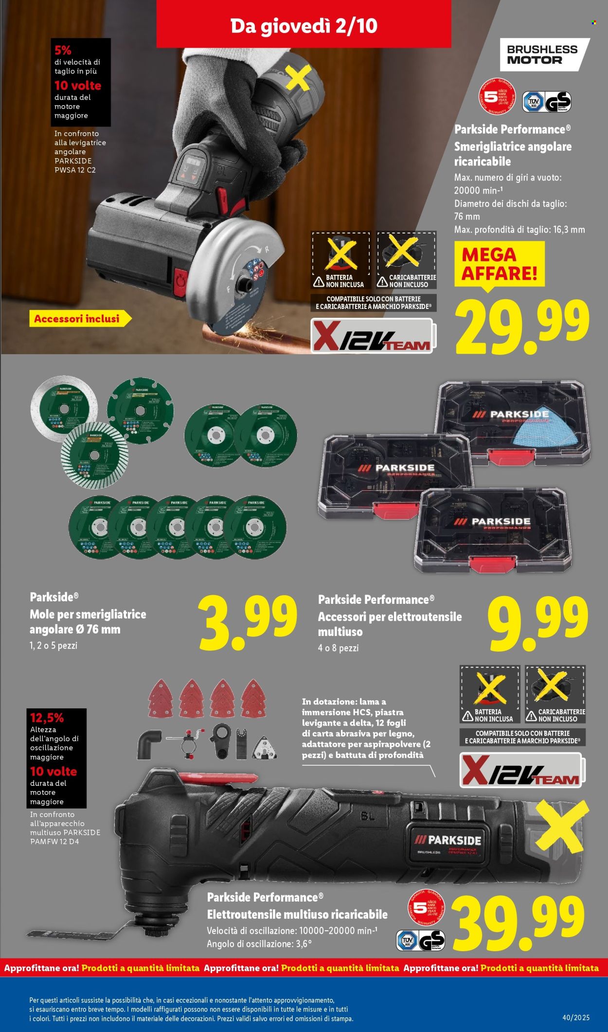 Volantino Lidl - 29/9/2025 - 5/10/2025. Pagina 47
