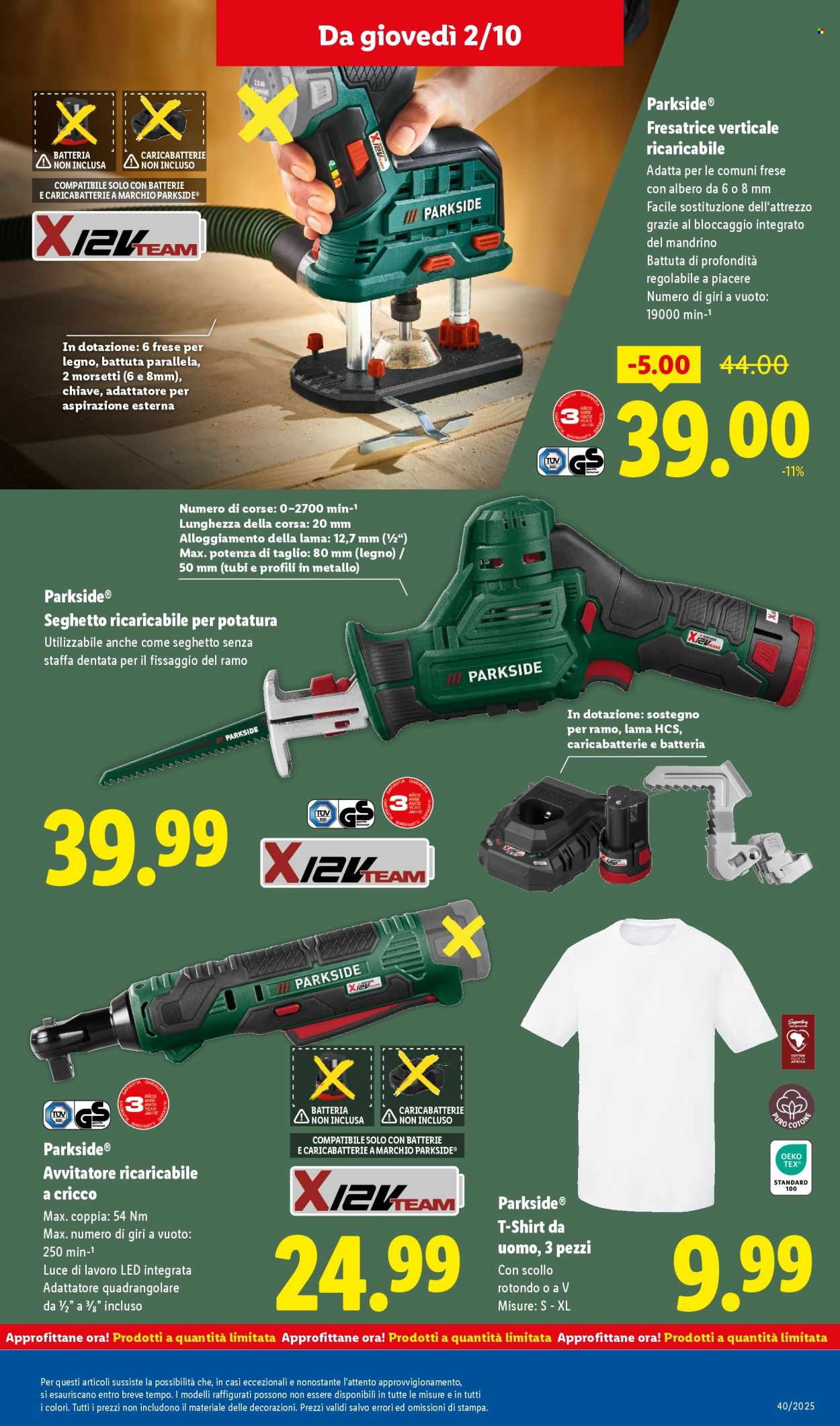 Volantino Lidl - 29/9/2025 - 5/10/2025. Pagina 51