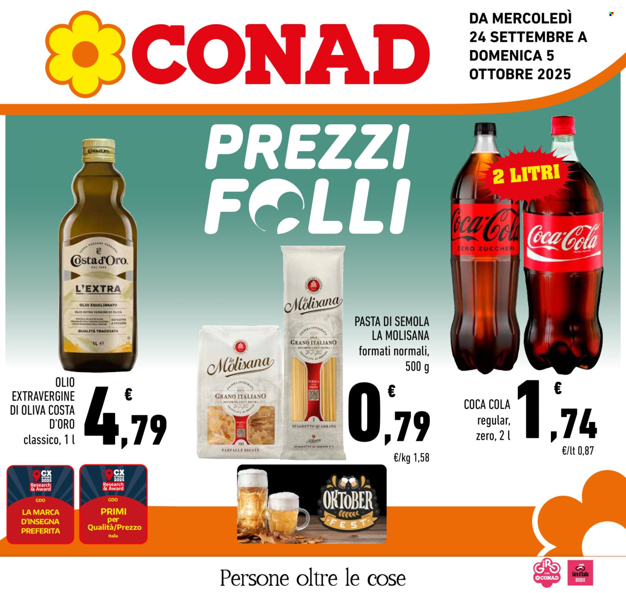 Volantino Conad - 24/9/2025 - 5/10/2025. Pagina 1