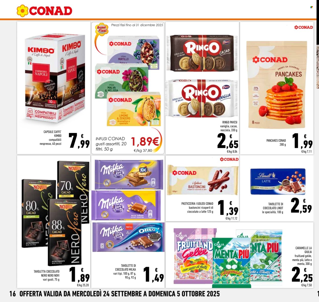 Volantino Conad - 24/9/2025 - 5/10/2025. Pagina 16