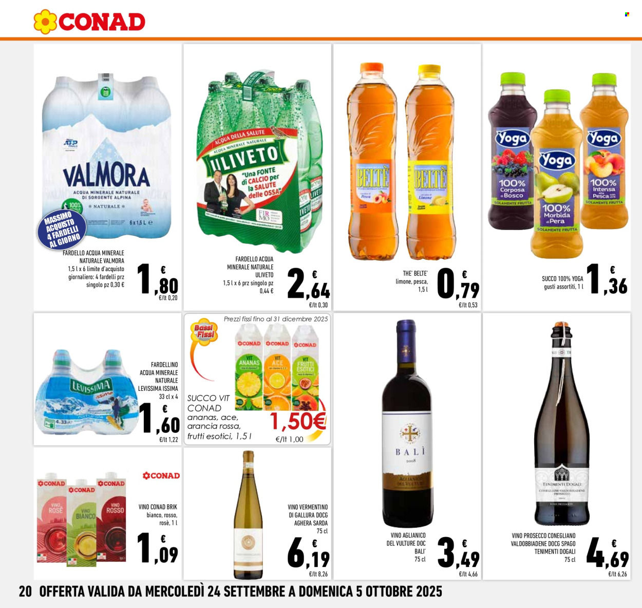 Volantino Conad - 24/9/2025 - 5/10/2025. Pagina 20