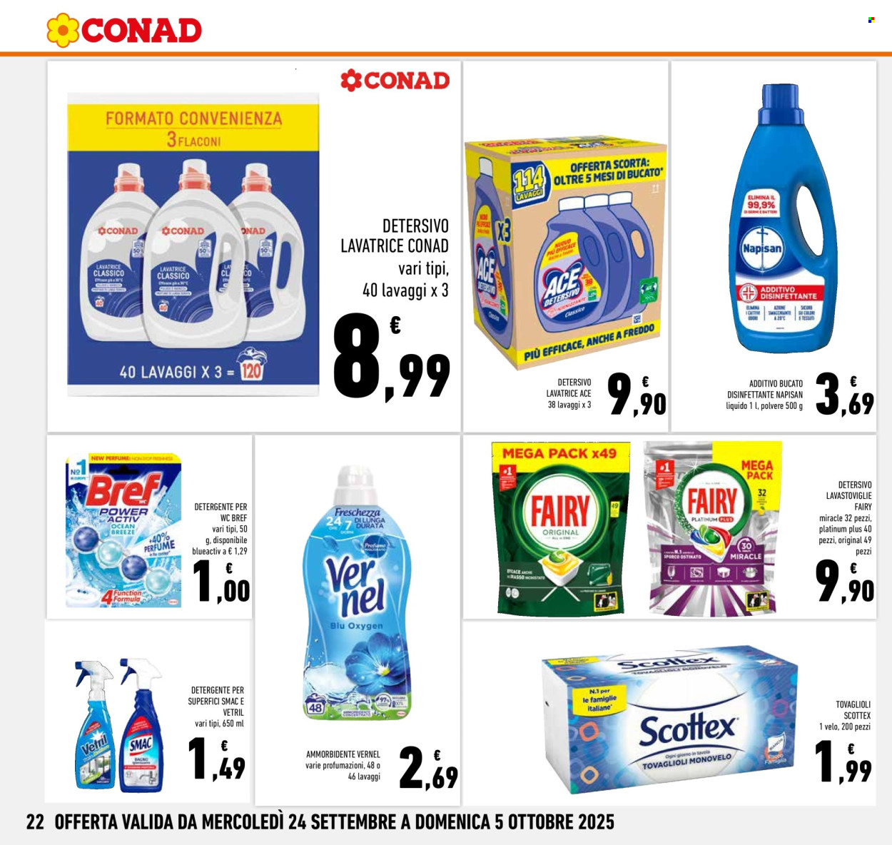 Volantino Conad - 24/9/2025 - 5/10/2025. Pagina 22