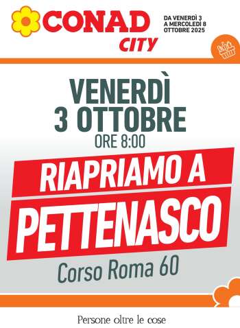 Volantino Conad City - 3/10/2025 - 8/10/2025.