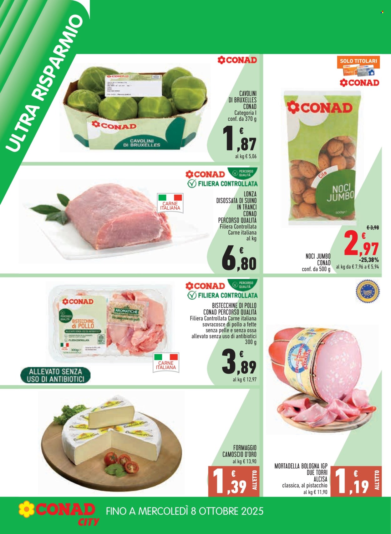 Volantino Conad City - 3/10/2025 - 8/10/2025. Pagina 18