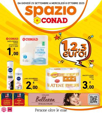 Volantino Spazio Conad - 25/9/2025 - 8/10/2025.