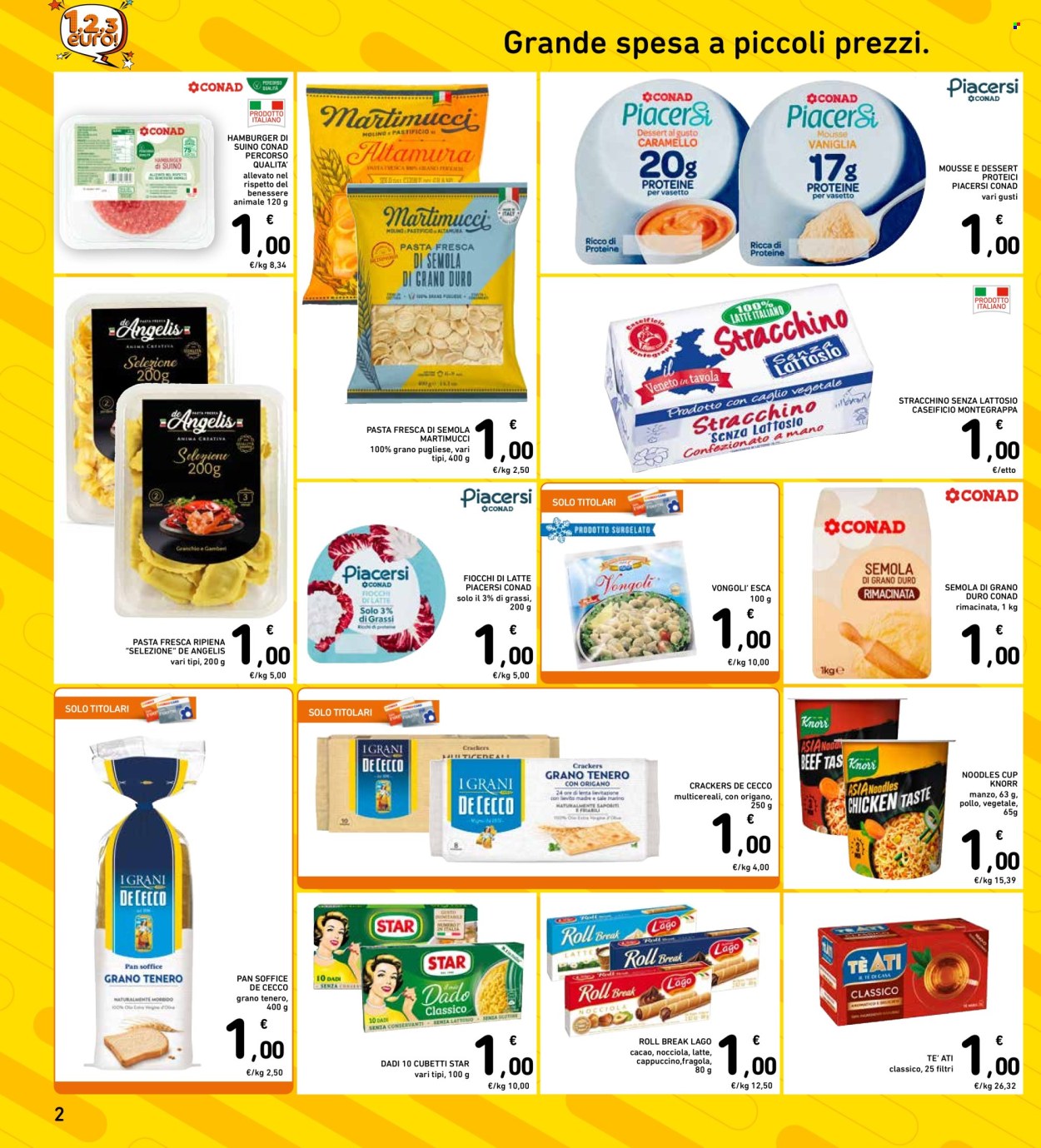 Volantino Spazio Conad - 25/9/2025 - 8/10/2025. Pagina 2