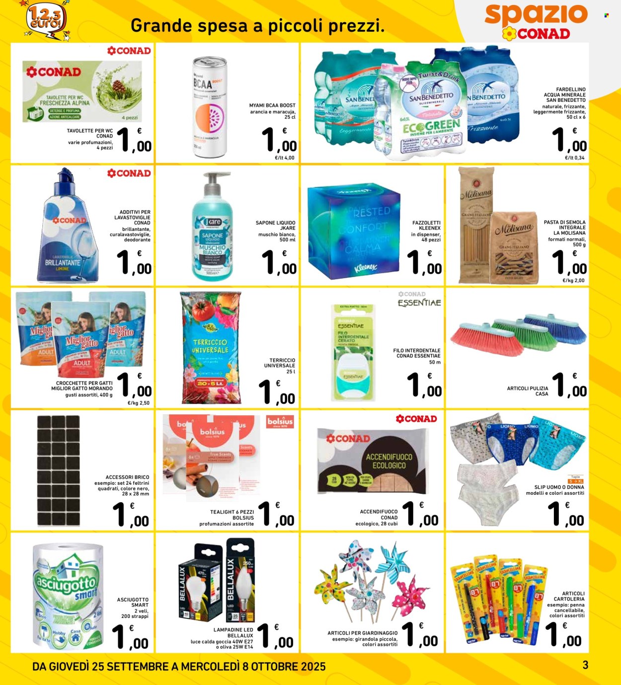 Volantino Spazio Conad - 25/9/2025 - 8/10/2025. Pagina 3