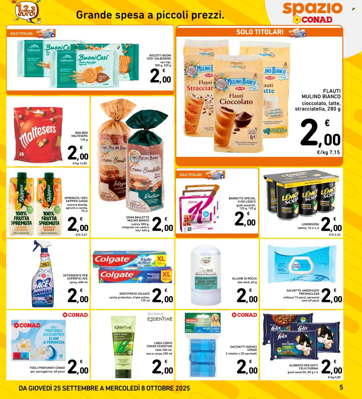 Volantino Spazio Conad - 25/9/2025 - 8/10/2025. Pagina 5