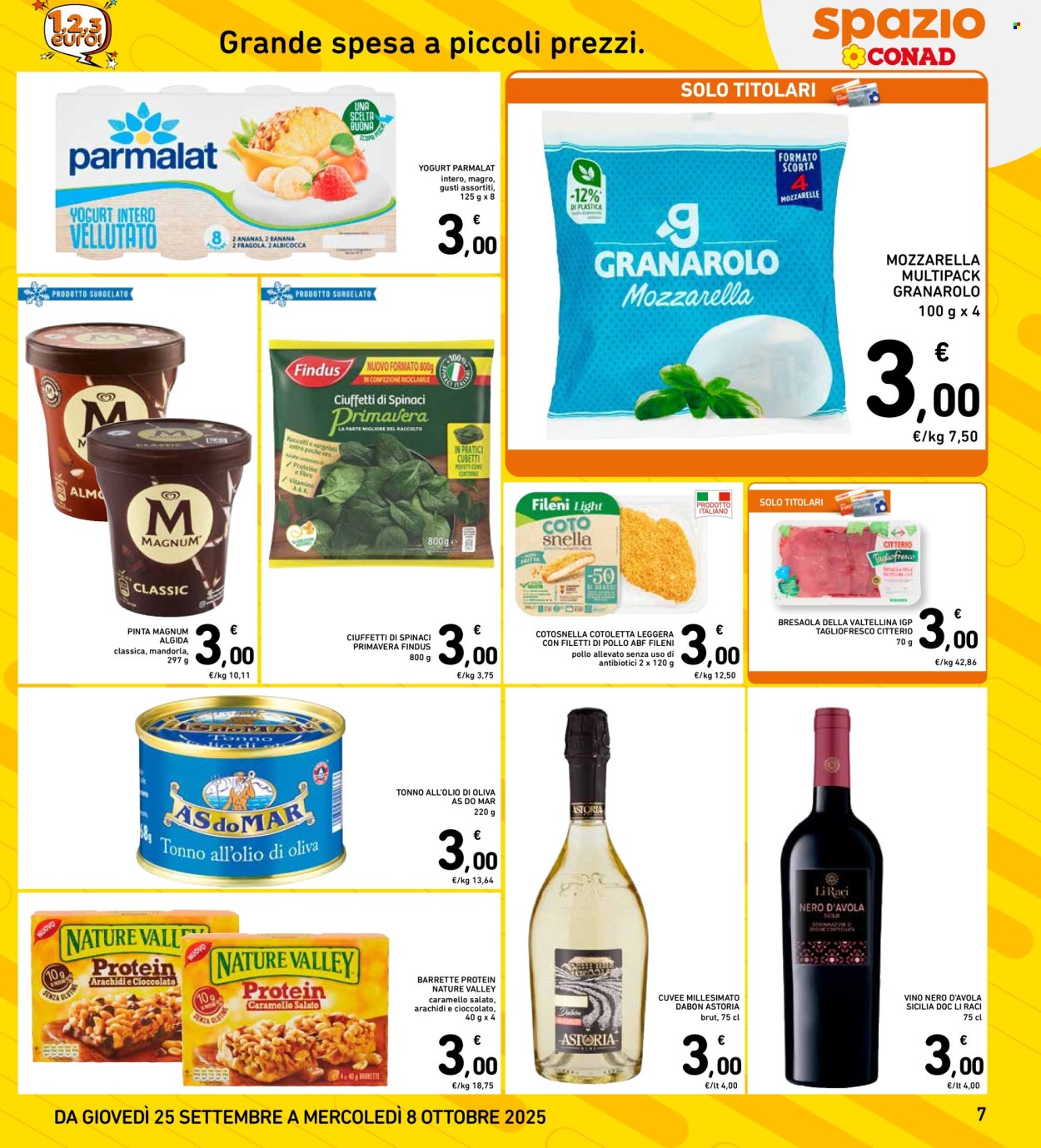 Volantino Spazio Conad - 25/9/2025 - 8/10/2025. Pagina 7