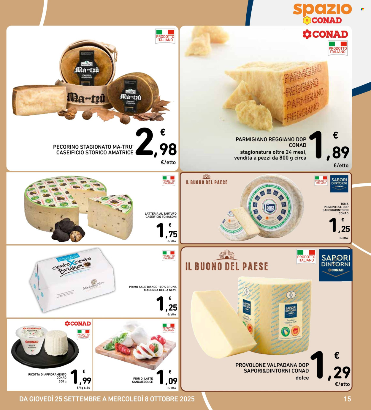 Volantino Spazio Conad - 25/9/2025 - 8/10/2025. Pagina 15