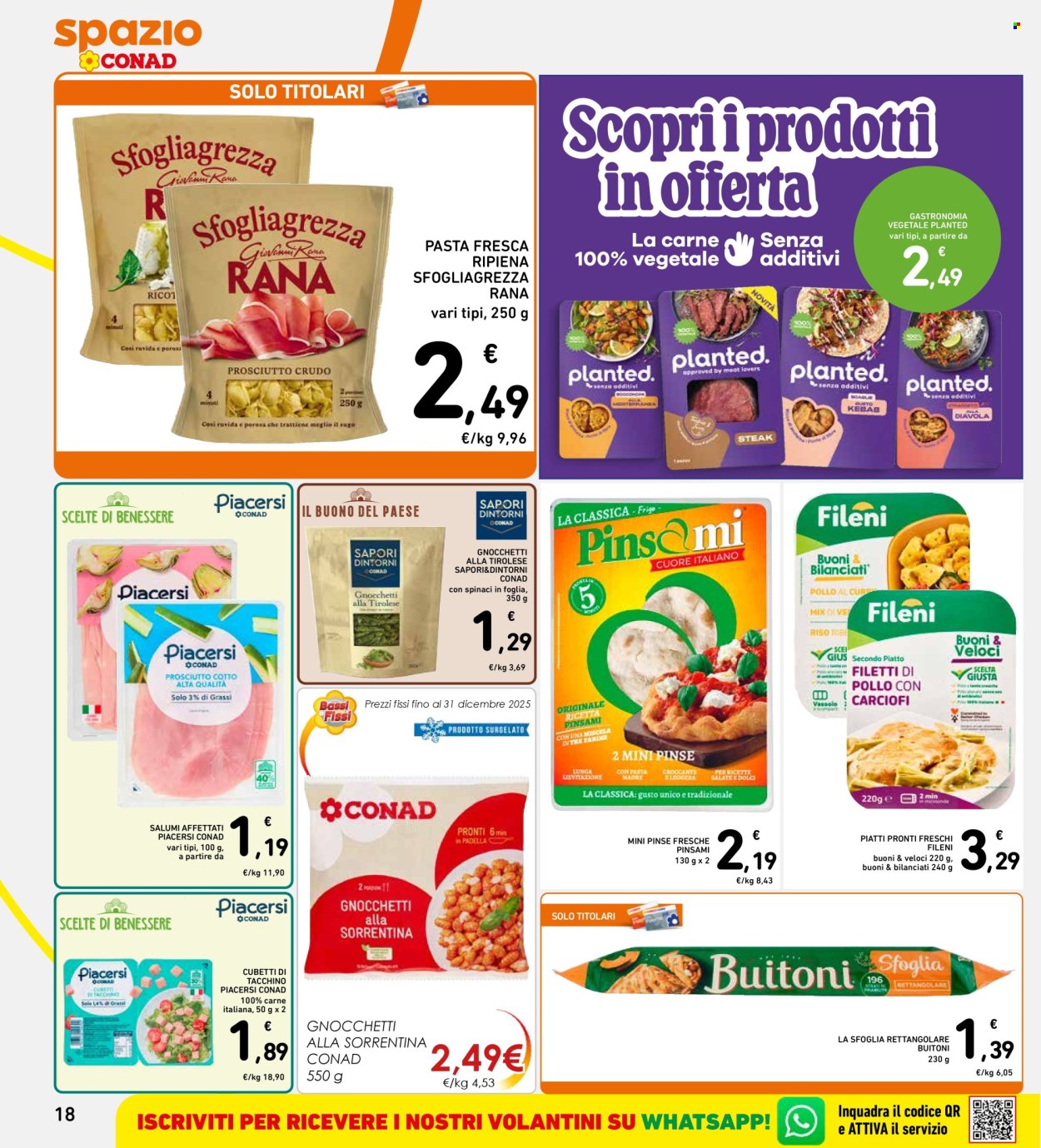 Volantino Spazio Conad - 25/9/2025 - 8/10/2025. Pagina 18