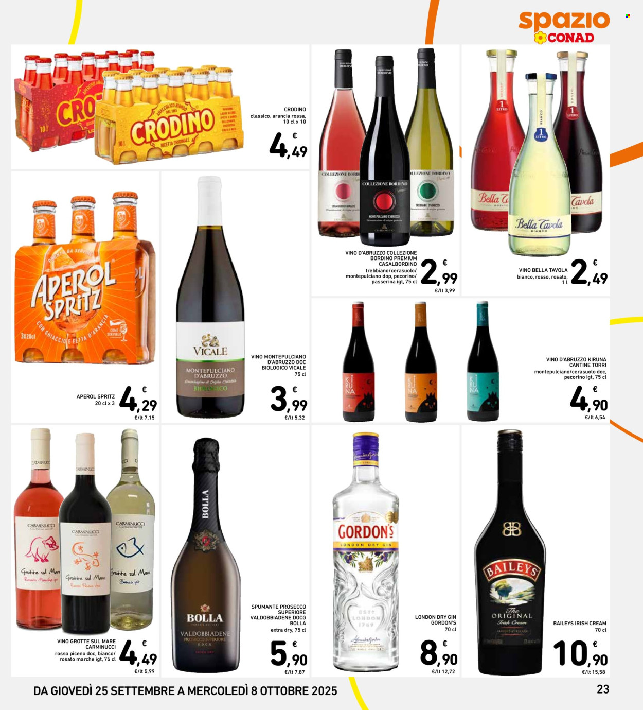 Volantino Spazio Conad - 25/9/2025 - 8/10/2025. Pagina 23