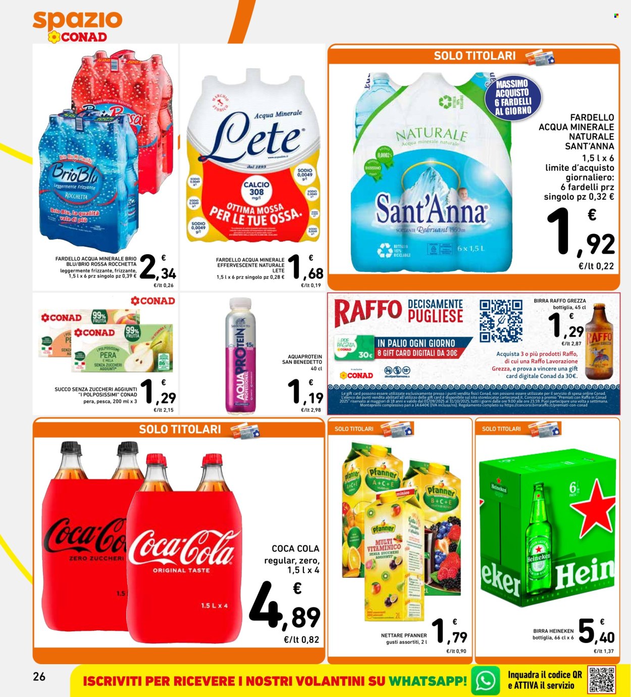 Volantino Spazio Conad - 25/9/2025 - 8/10/2025. Pagina 26