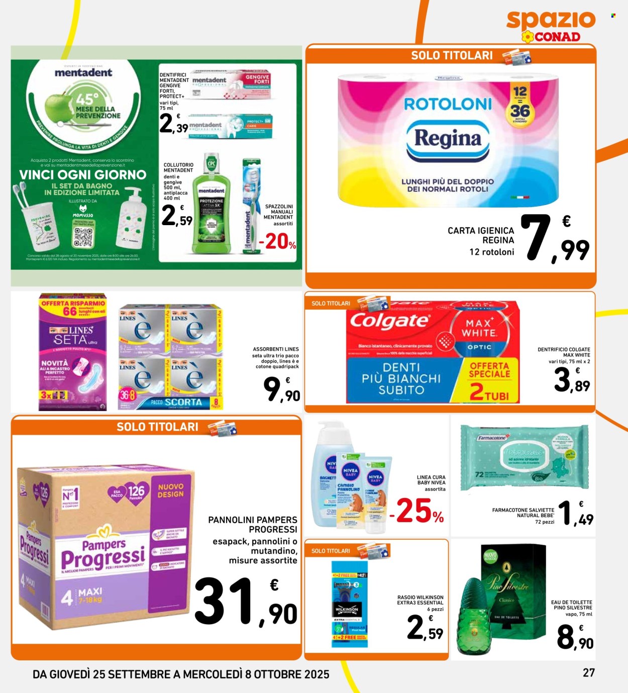 Volantino Spazio Conad - 25/9/2025 - 8/10/2025. Pagina 27