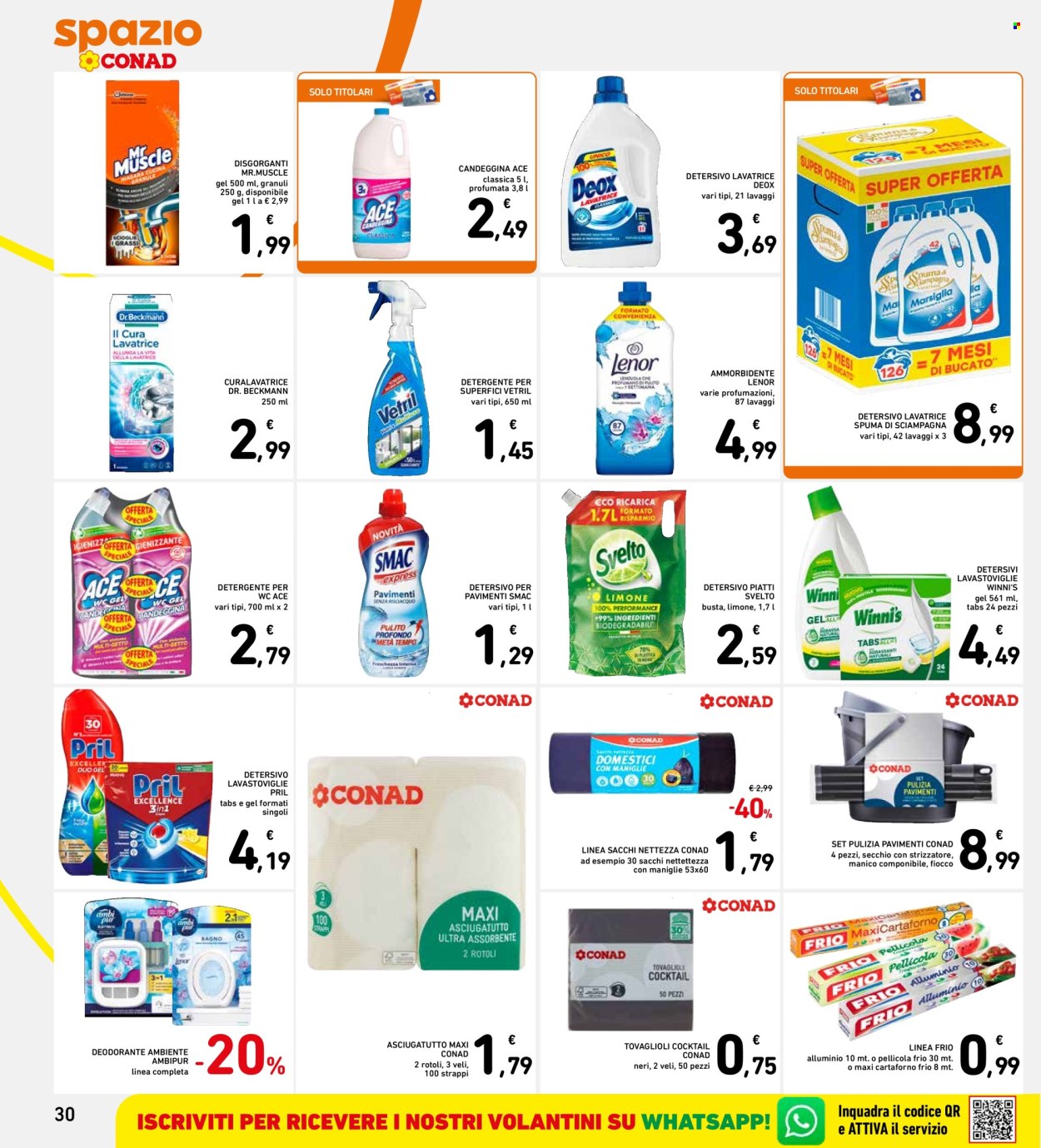 Volantino Spazio Conad - 25/9/2025 - 8/10/2025. Pagina 30
