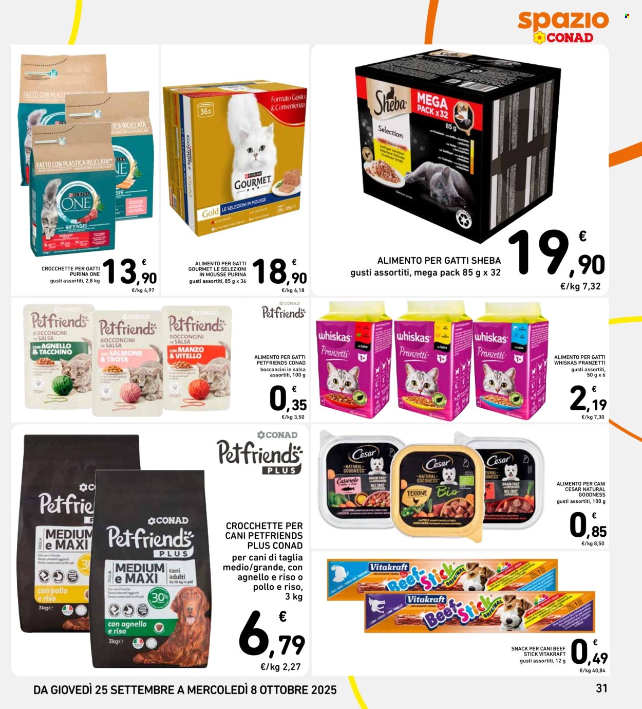 Volantino Spazio Conad - 25/9/2025 - 8/10/2025. Pagina 31