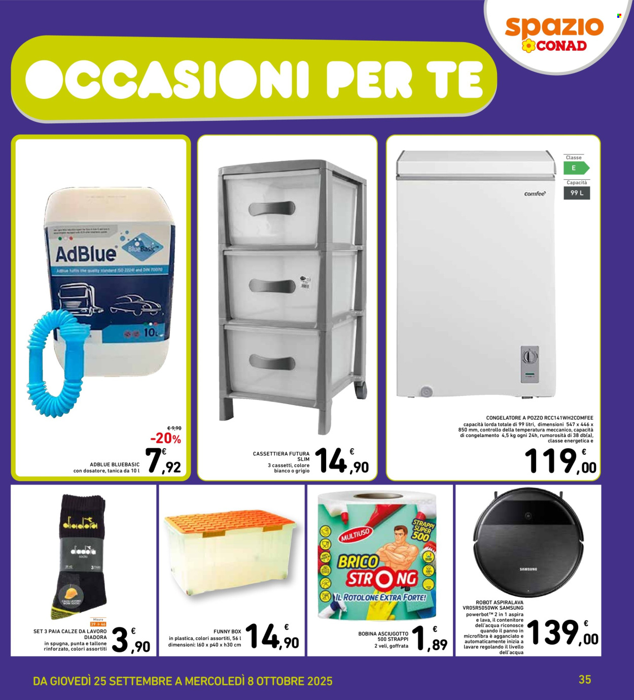 Volantino Spazio Conad - 25/9/2025 - 8/10/2025. Pagina 35