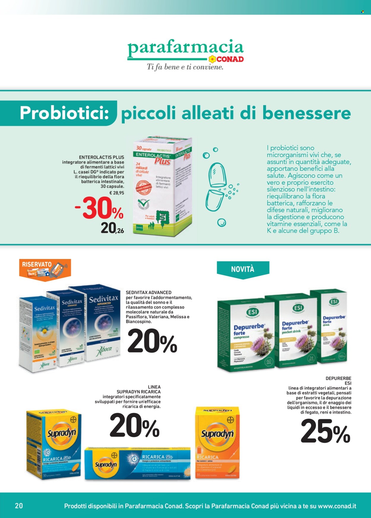 Volantino Conad - 26/9/2025 - 22/10/2025. Pagina 1