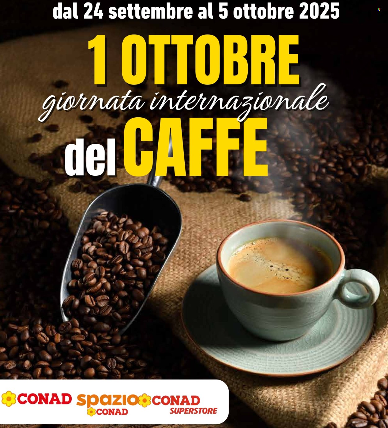 Volantino Conad - 24/9/2025 - 5/10/2025. Pagina 1