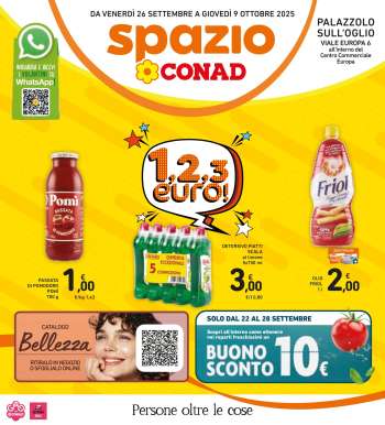 Volantino Spazio Conad - 26/9/2025 - 9/10/2025.