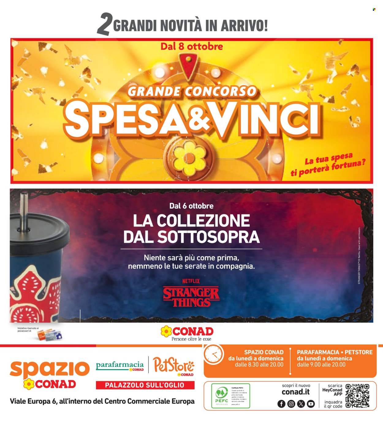 Volantino Spazio Conad - 26/9/2025 - 9/10/2025. Pagina 44