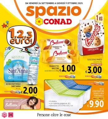 Volantino Spazio Conad - 26/9/2025 - 9/10/2025.