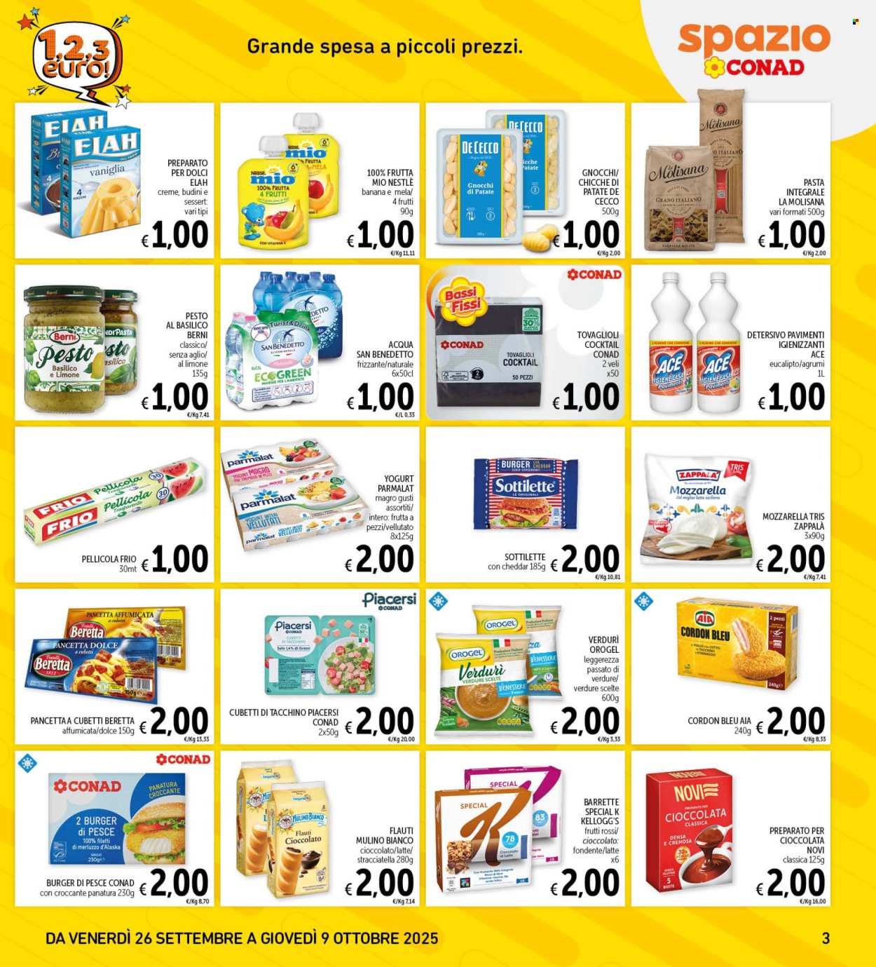 Volantino Spazio Conad - 26/9/2025 - 9/10/2025. Pagina 3