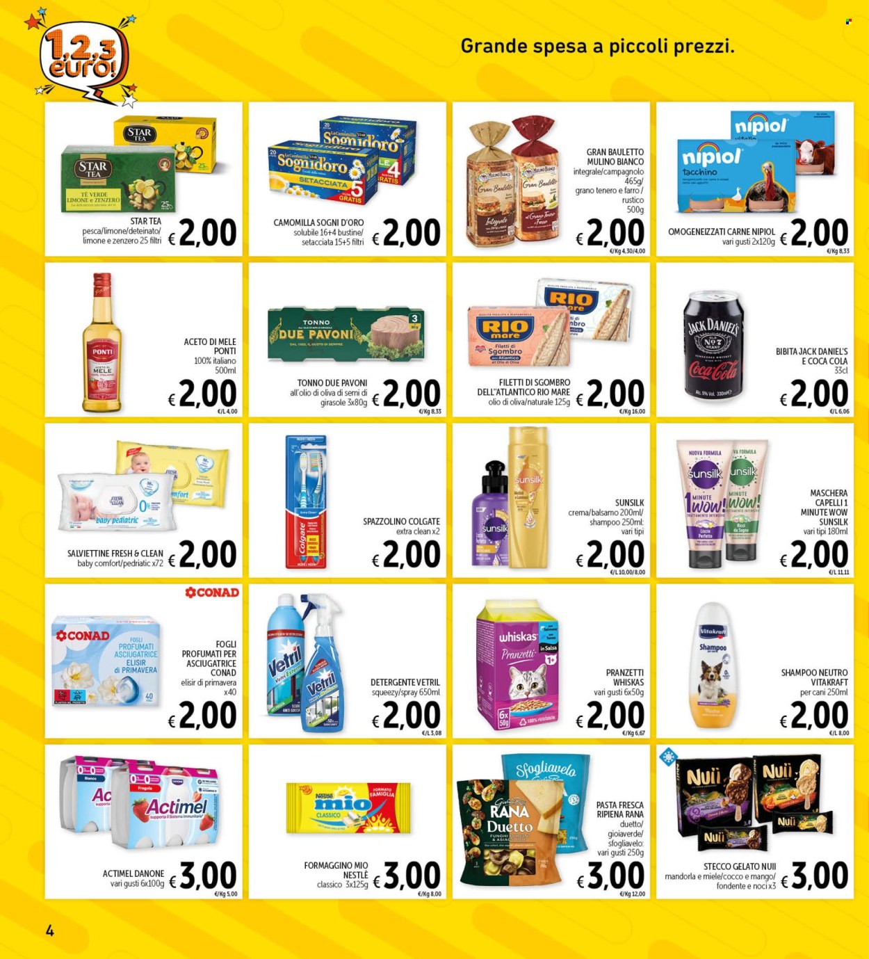Volantino Spazio Conad - 26/9/2025 - 9/10/2025. Pagina 4