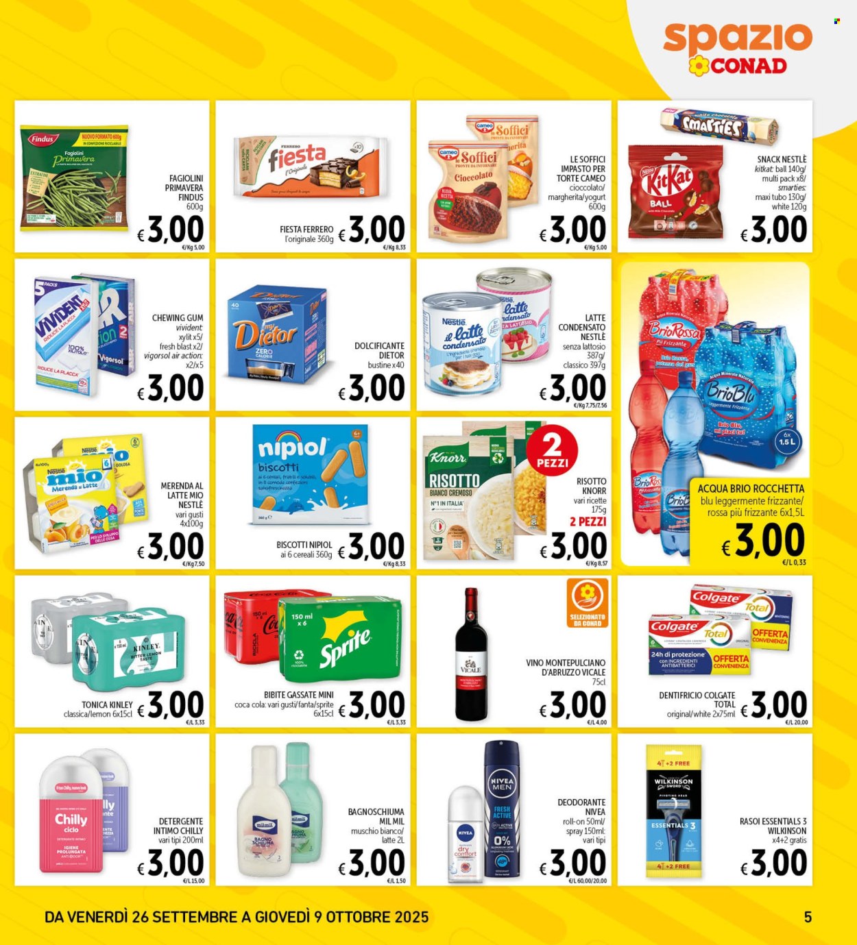 Volantino Spazio Conad - 26/9/2025 - 9/10/2025. Pagina 5