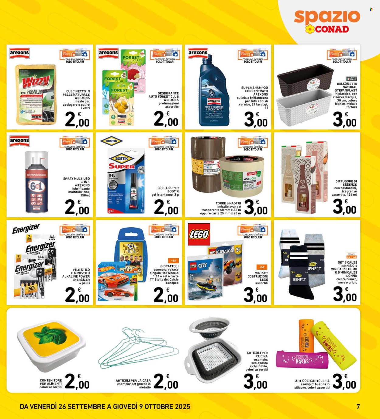 Volantino Spazio Conad - 26/9/2025 - 9/10/2025. Pagina 7