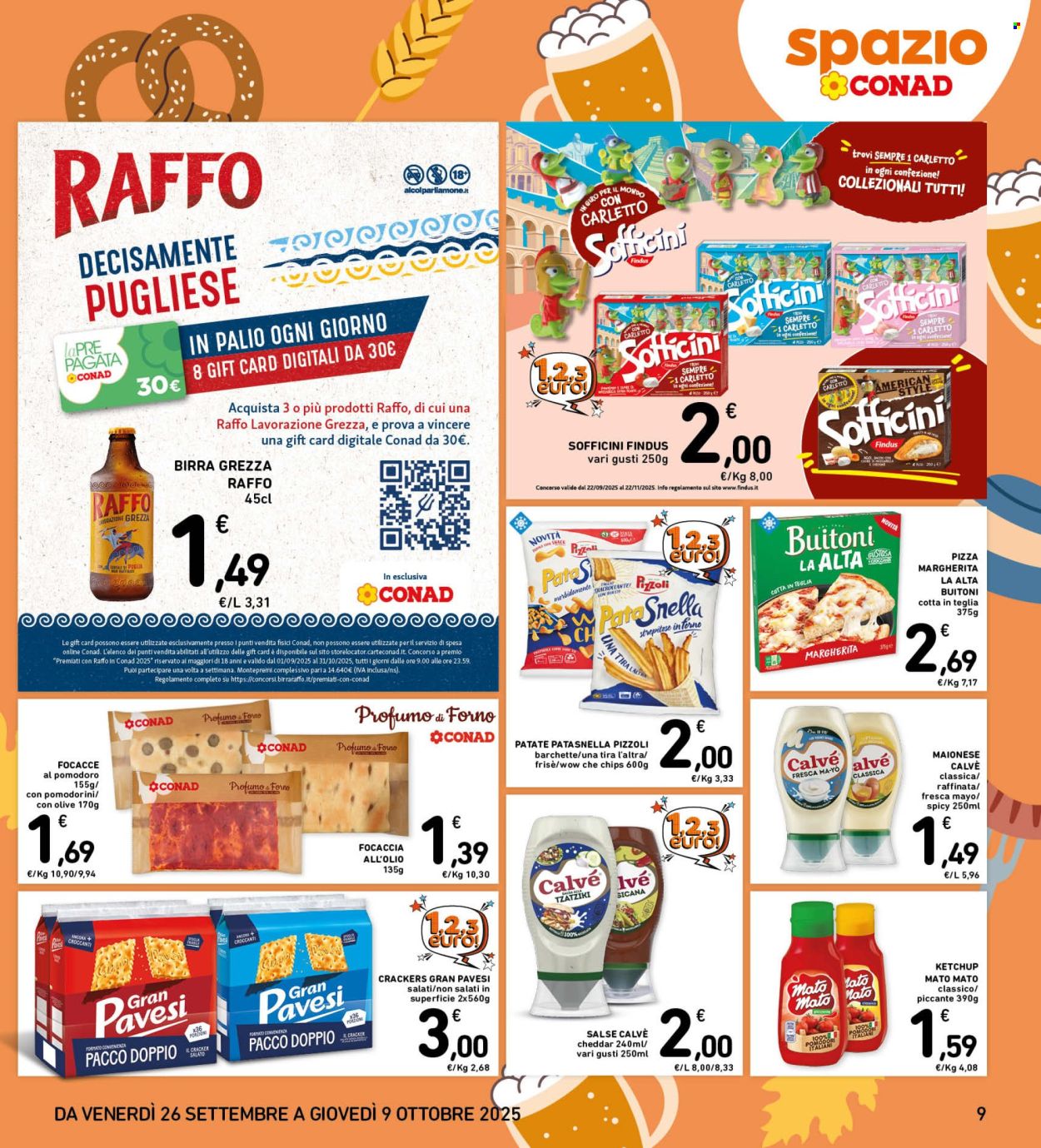 Volantino Spazio Conad - 26/9/2025 - 9/10/2025. Pagina 9