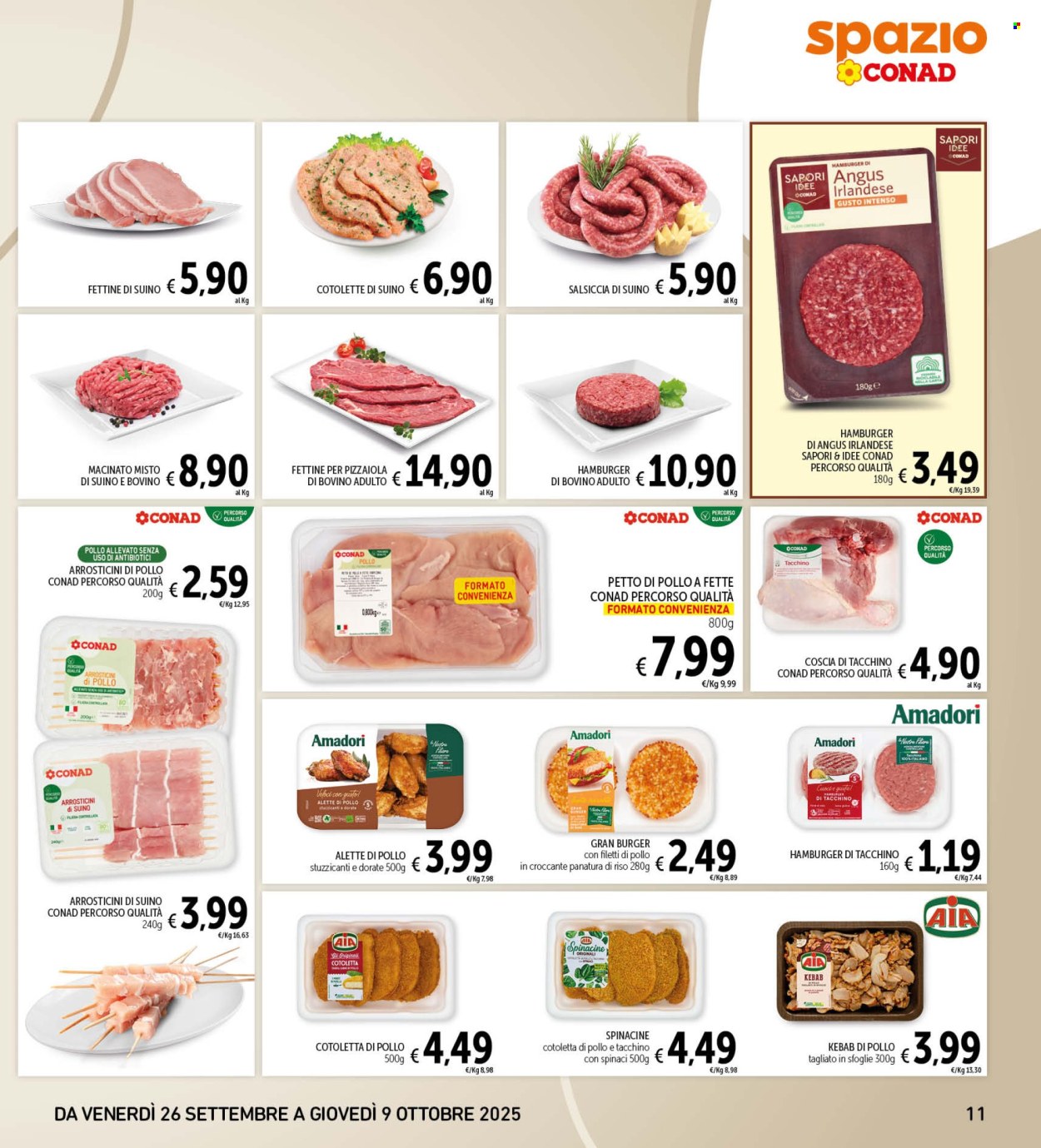 Volantino Spazio Conad - 26/9/2025 - 9/10/2025. Pagina 11